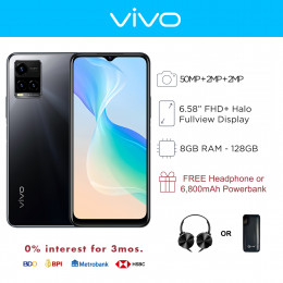 Vivo Y33s Mobile Phone 6.58-inch Screen 8GB RAM and 128GB Storage
